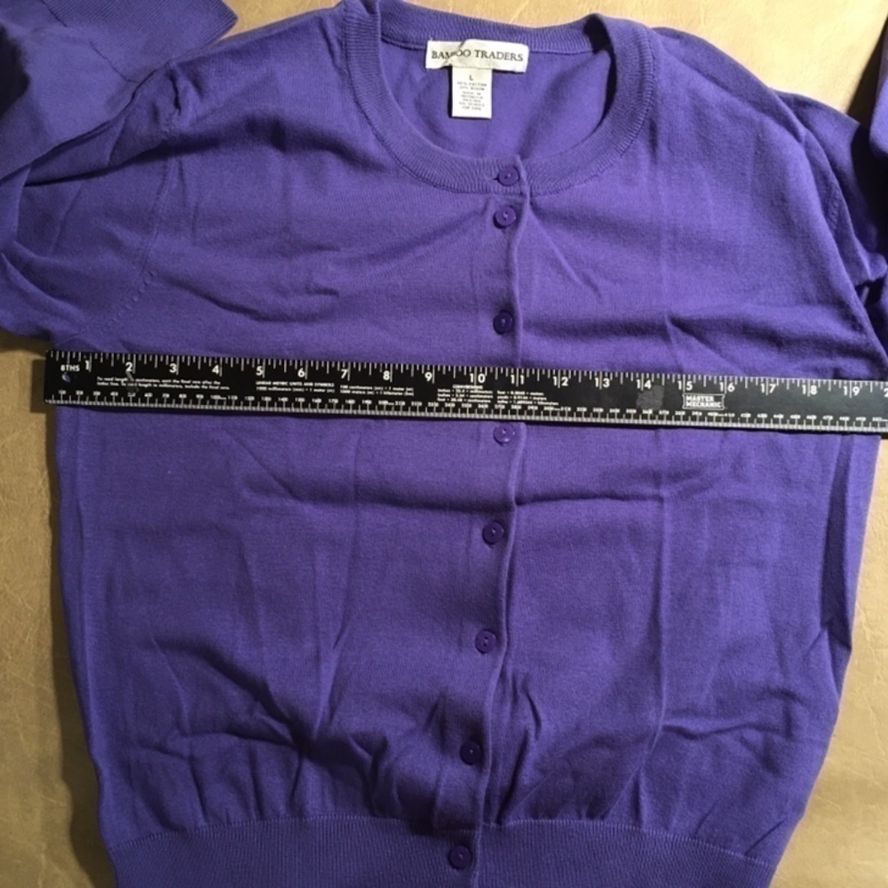 Bamboo Trader Spring Summer Cardigan, Pre-Owned, … - image 4